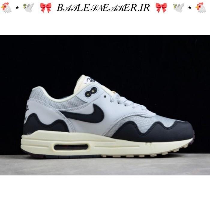 Sepatu Nike Air Max 1 Patta Waves Grey Black BNIB