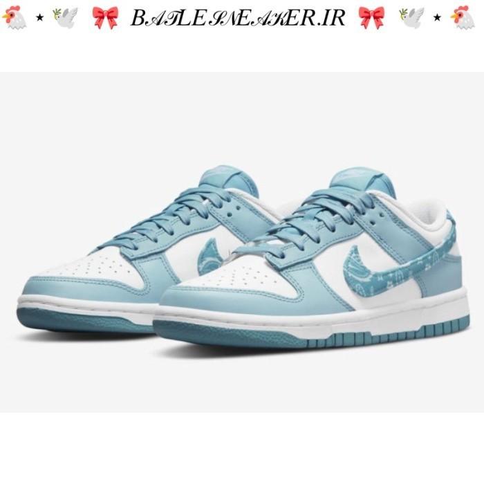 Sepatu Nike SB Dunk Low Blue Paisley BNIB