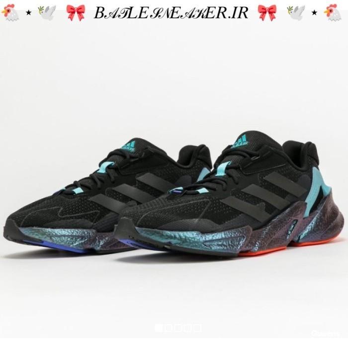 Adidas X9000L4 Core Black Pulse Aqua BNIB