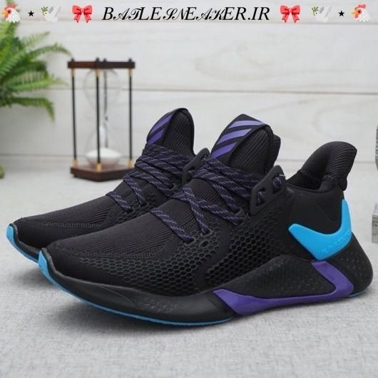 Adidas Alphabounce Instinct M Black Purple Blue BNIB