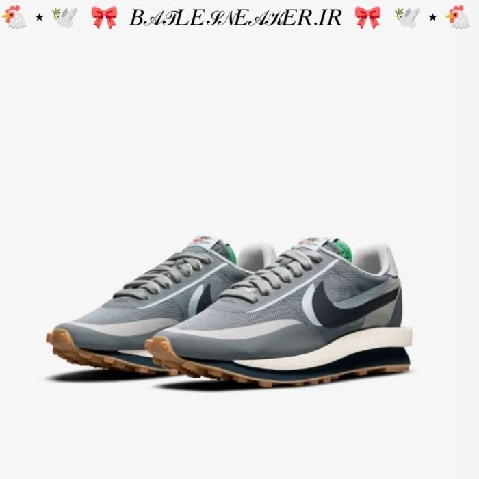 Nike LD Waffle Sacai Clot Kiss Of Death 2 Cool Grey BNIB