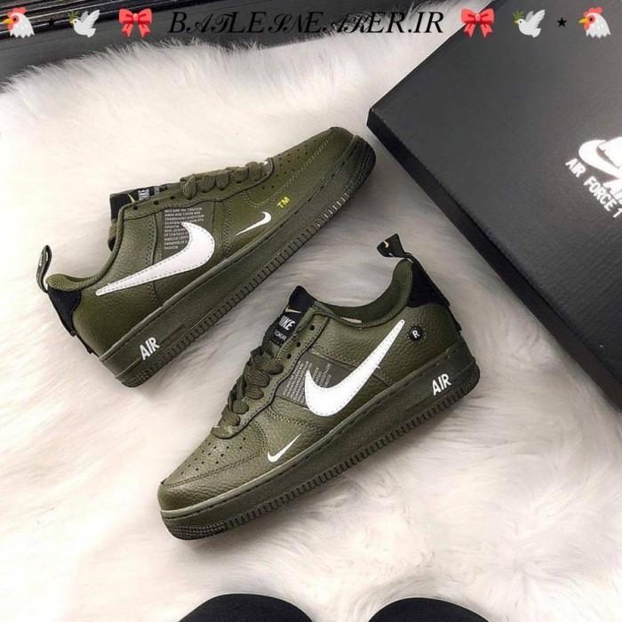 Sepatu Nike AF 1 Low Utility Dark Green Sneakers BNIB