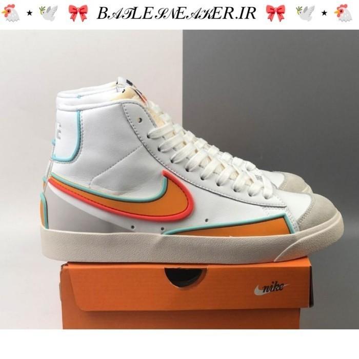 Sepatu Nike Blazer MID 77 Invinite White Orange BNIB