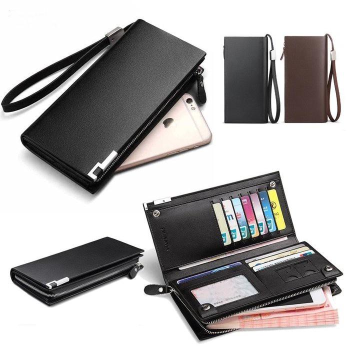 TMALL88 Dompet wanita Panjang DP01 Bahan Kulit Tas Import Dompet Berkualitas