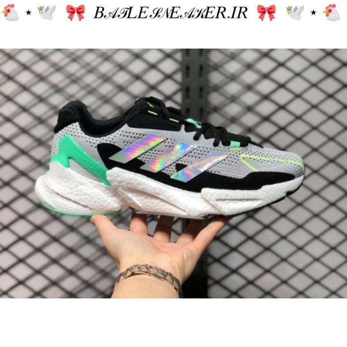 Adidas X9000L4 Crystal White Screaming Green BNIB
