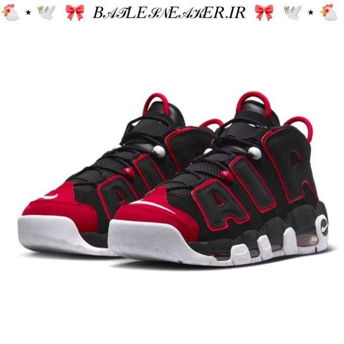 SEPATU NIKE UPTEMPO 96 RED TOE BNIB