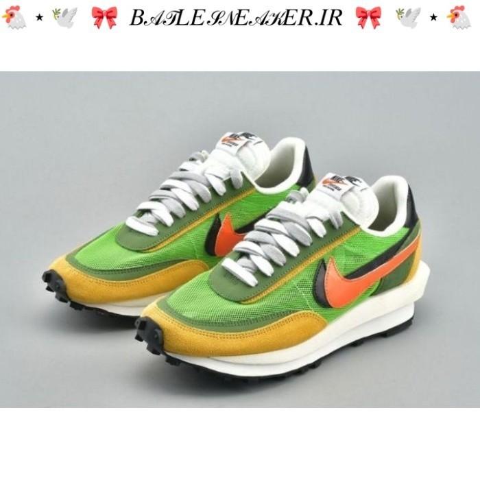 Nike Waffle Daybreak Sacai Green Gusto Multicolor BNIB
