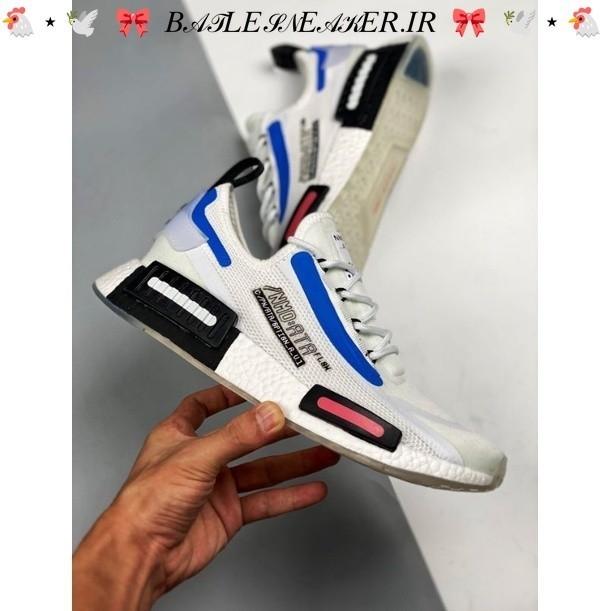 Adidas NMD R1 Spectoo NASA Cloud White BNIB