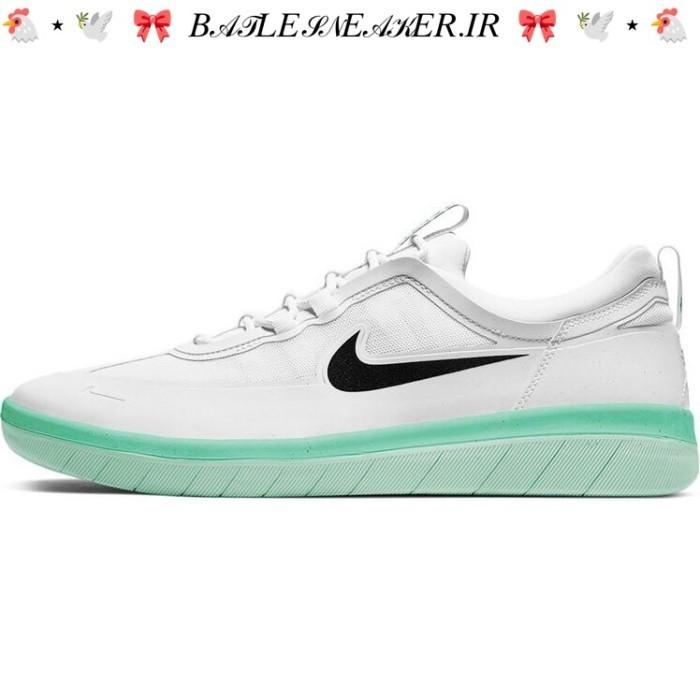 Sepatu Nike SB Nyjah Free 2 White Black Green Glow BNIB