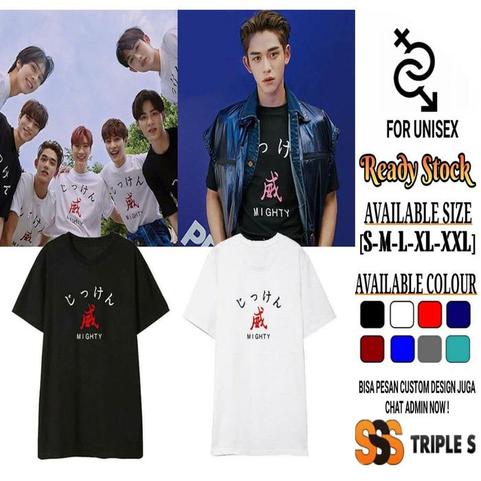 Berkualitas KAOS KPOP WAYV MIGHTY LUCAS WINWIN TEN KUN YANGYANG HENDERY XIAOJUN Price