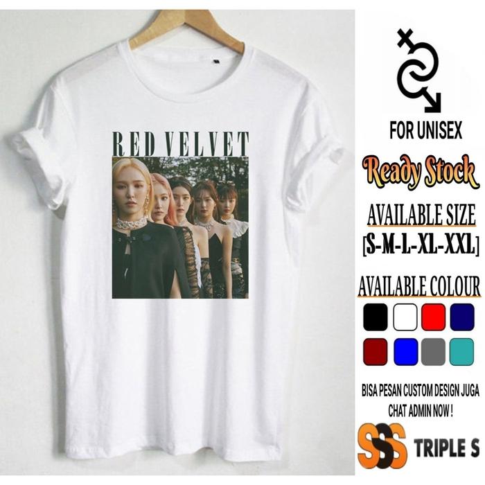 Terlaris KAOS KPOP RED VELVET PSYCHO PHOTO THE REVE FESTIVAL FINALE - WENDY YERI IRENE SEULGI JOY  P