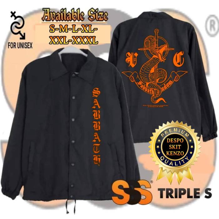 Populer COACH JAKET SABBATH CREW JOKER VER JACKET WEBTOON WIND BREAKER SEPEDA FOLDING BIKE BYCICLE H