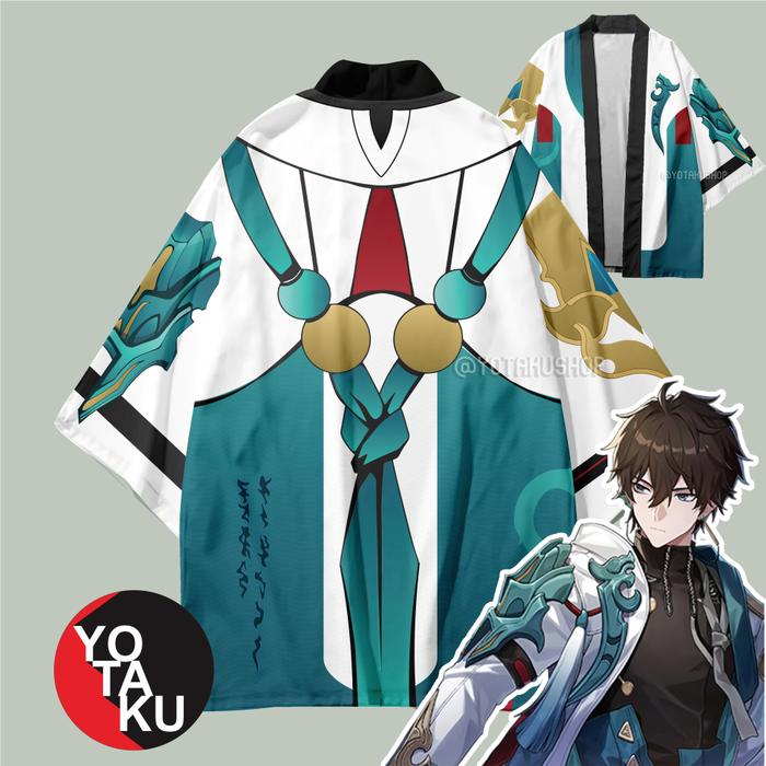 Haori Cardigan Anime Honkai Star Rail Dan Heng Danheng Kostum Cosplay