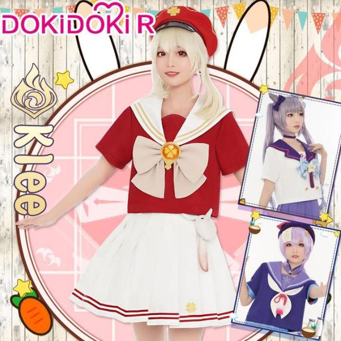 [PERIWINGKEL] SEIFUKU KLEE, KEQING, QIQI