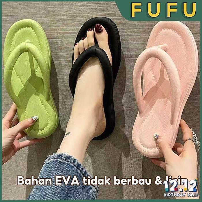 FUFU Sandal santai / sandal EVA / sandal jepit ringan / sandal rumah