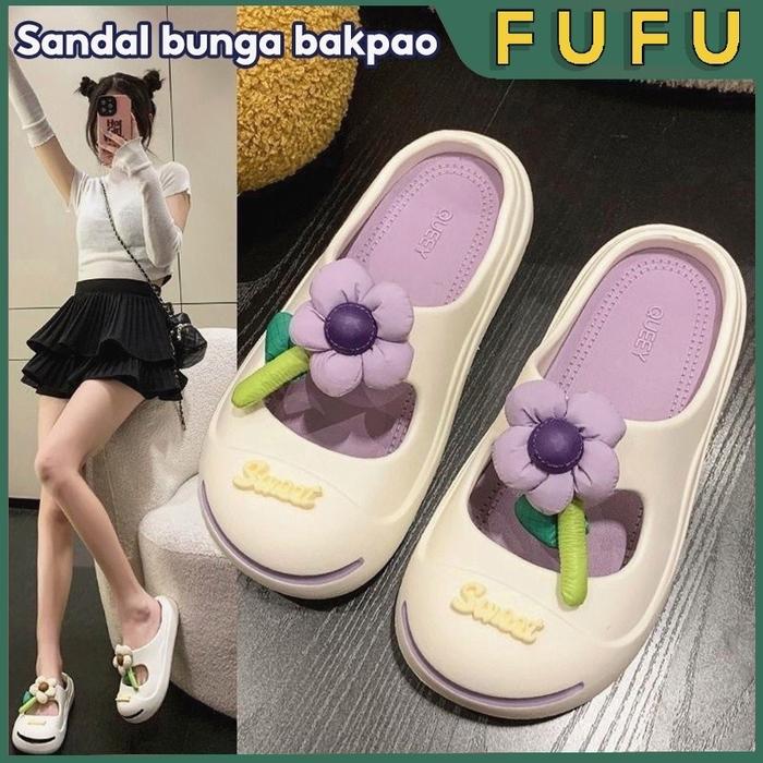 FUFU Sandal animal / sandal slop / sandal bunga / sandal EVA / Sandal
