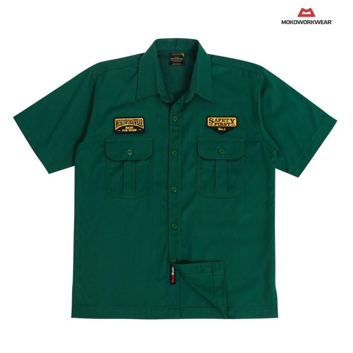 MokoWorkwear MokoEngineer Kemeja Mekanik Hijau