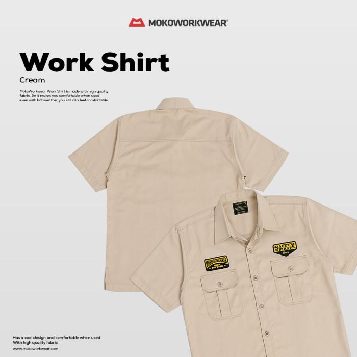 WORKSHIRT SERI KEMEJA KHAKI - ENGINEER WORKSHIRT / ENGINEER WORKWEAR
