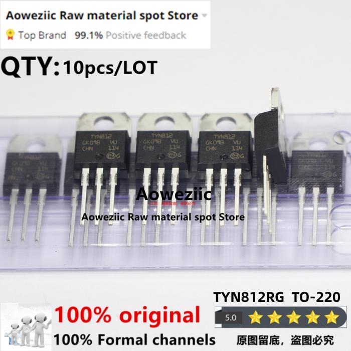 Aoweziic 2021+ 100% New Imported Original TYN412RG TYN412 TYN612RG TYN612 TYN812RG TYN812 TO-220 Thy