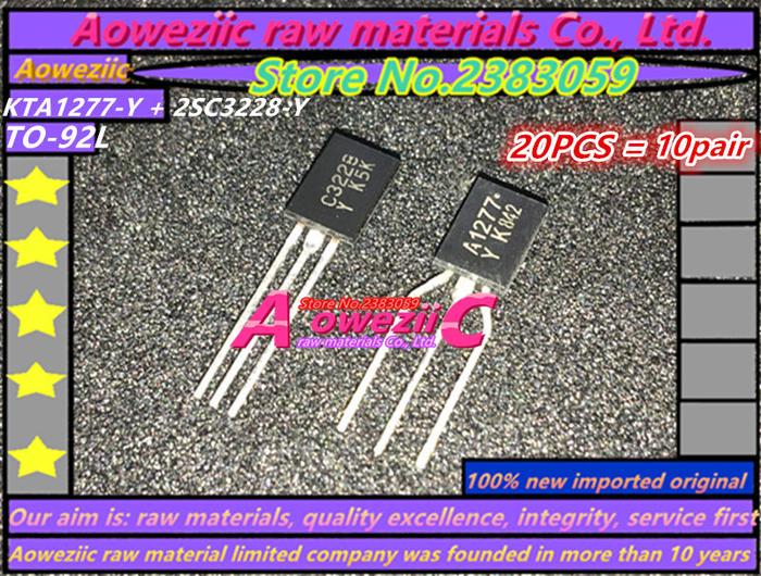 Aoweziic 100% New Imported Original KTA1277-Y KTC3228-Y KTA1277 KTC3228 A1277 C3228 TO-92L Low Power