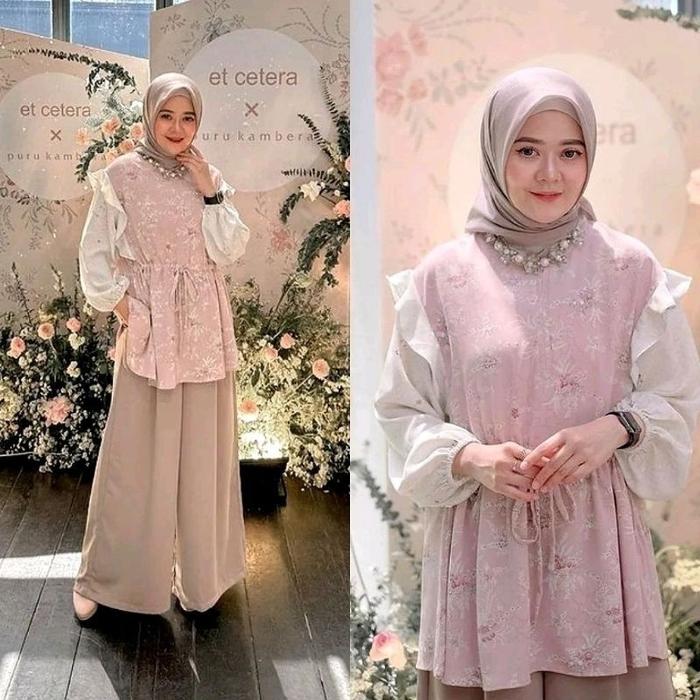 [Ready] ET CETERA X PURU KAMBERA BLOUSE ORIGINAL
