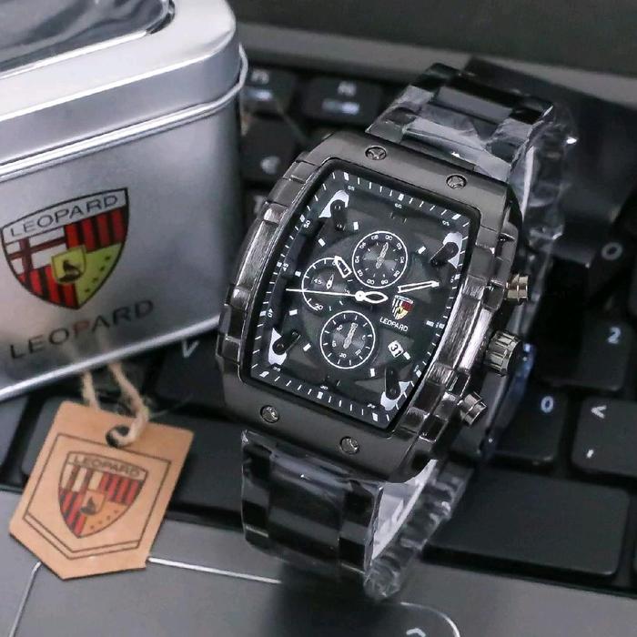 Jam Tangan Pria LEOPARD 8018 ORIGINAL