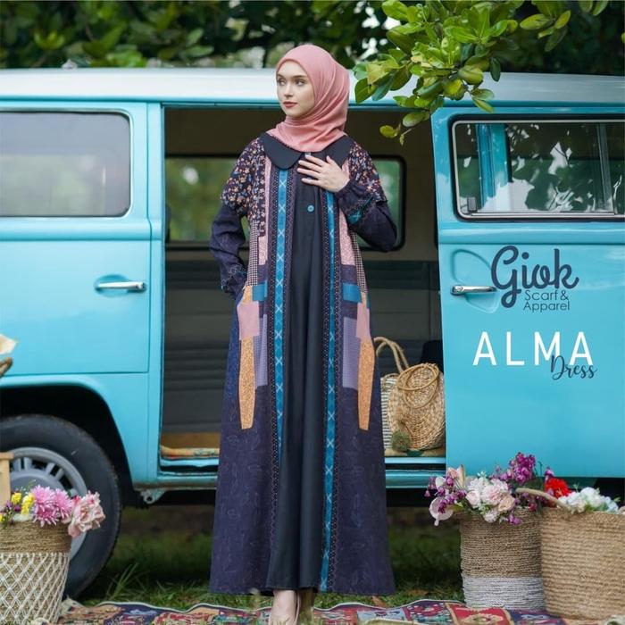 Limited Alma Dress By Giok Terbatas