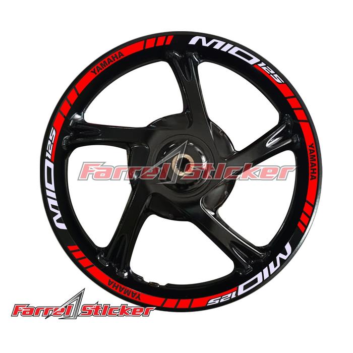 Stiker Velg Sticker Velk Mio New