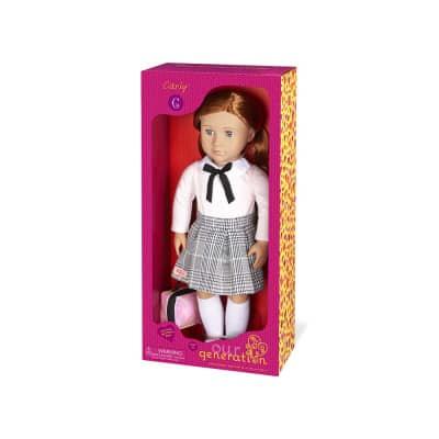 Our Generation Set Boneka Carly Red Hair Collared Sweater