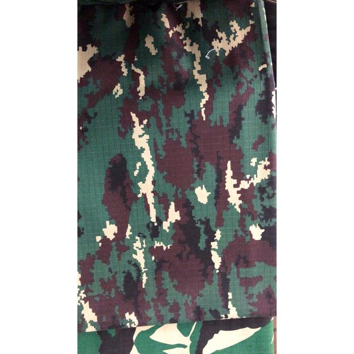 Dalbert Kain Ripstop motif Loreng Doreng Army tentara bahan meteran murah