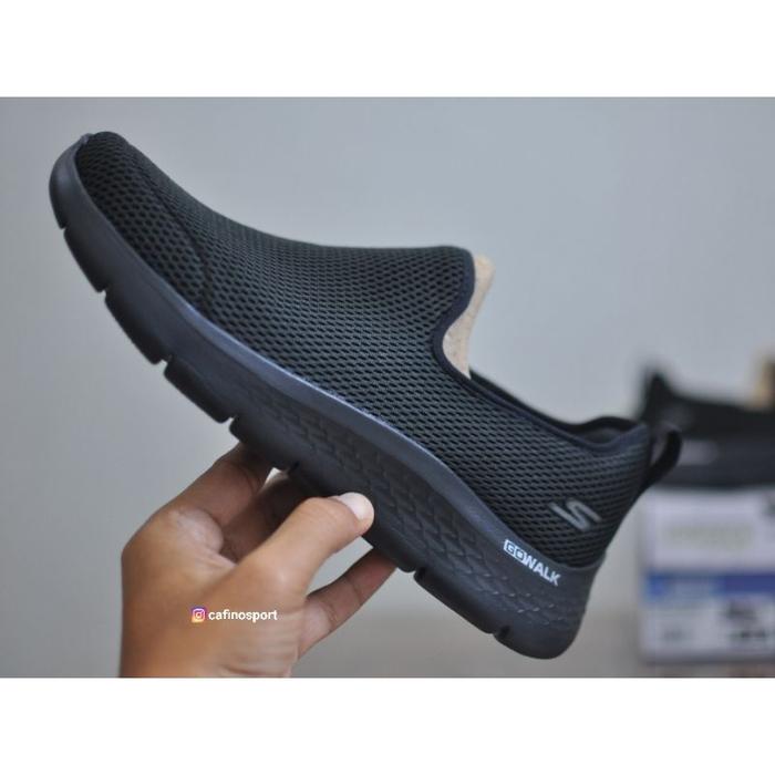 (Terlaris) Skechers Go Walk Flex - Skechers Go Walk Max Black Original