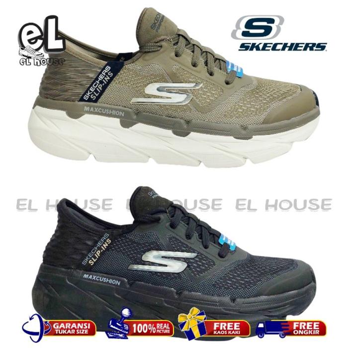 (Terlaris) Skechers Max Cushioning Premier/Sepatu Skechers Pria/Sepatu Skechers Running