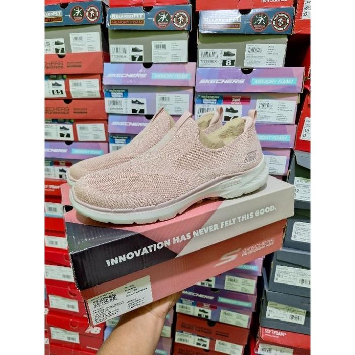 (Terlaris) Size 40 Skechers Go Walk 6.0 124502Ltpk