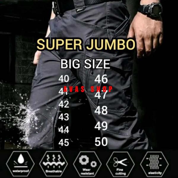 BROOX OUTDOOR TACTICAL PANTS / CELANA TACTICAL OUTDOOR BIG SIZE JUMBO