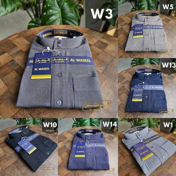JUBAH GAMIS AL WASEEL DAN AL HARAMAIN WOLL MUSIM DINGIN BAHAN TEBAL PREMIUM