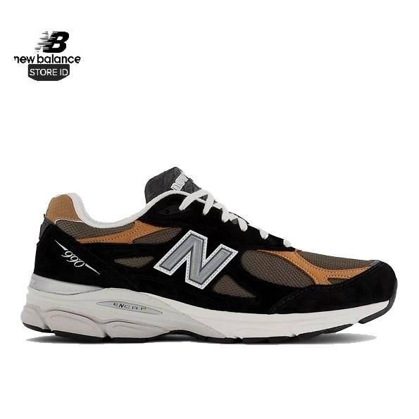 SEPATU NB NEW BALANCE 990 V3 BLACK TAN -