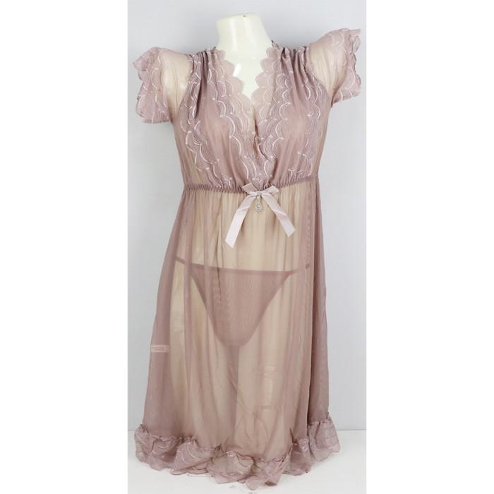 Scelta - Big Size Baju Dinas Malam Lingerie Dan Gstring Sexy Baju