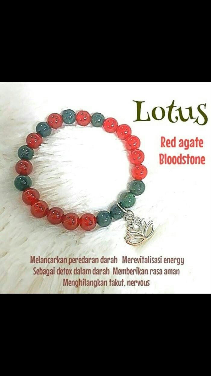 Gelang Lotus Crystal Kwan Im Perlengkapan Sembahyang
