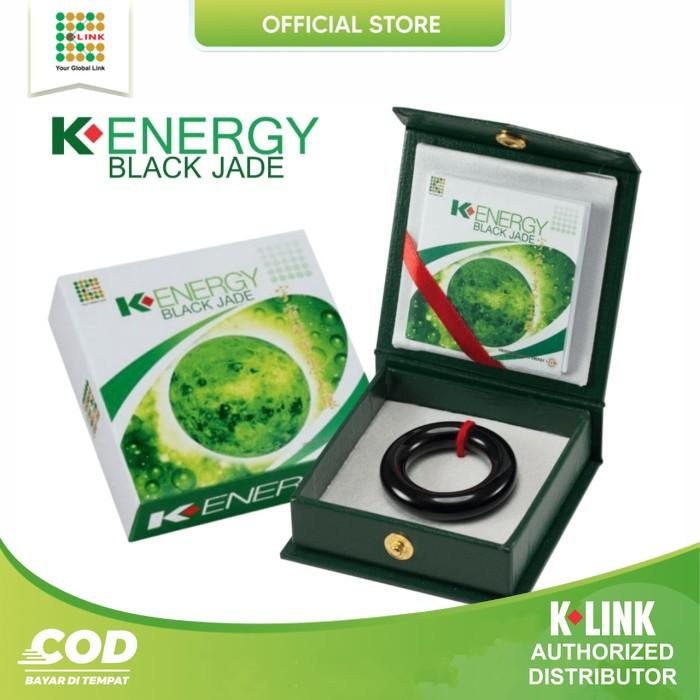 K Energy Ring Black Jade Terapi Vitalitas Pria Dewasa Original K Link