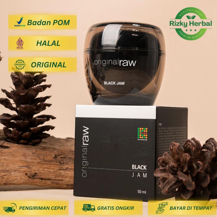 Original Raw Black Jam 50ml Original K Link | Black Jam K Link