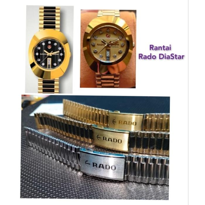 Strap Rantai Rado DiaStar 25 Jewell Matic Cal 2836 636.0314.3
