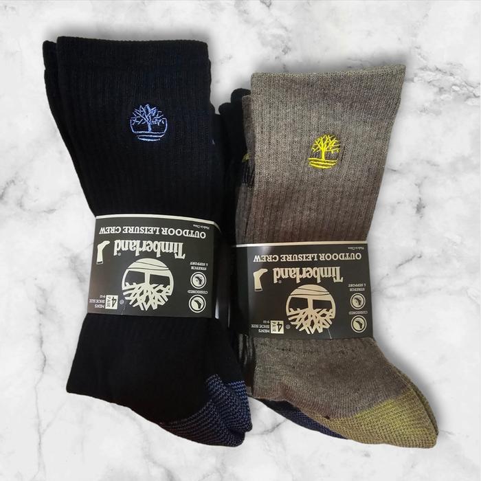Kaos kaki timberland original unisex dewasa tebal high crew cutting socks