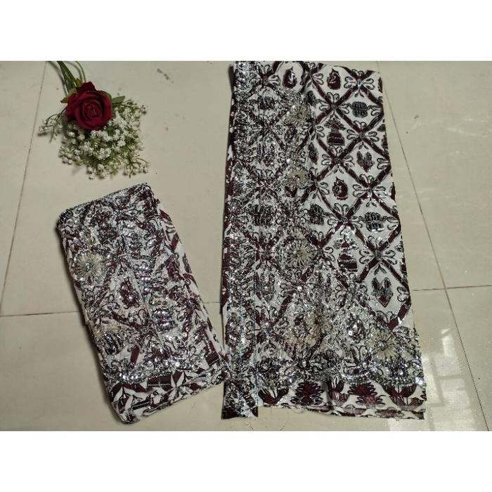 Sepasang Jarik Wiru Payet PRODO