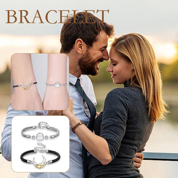 Shell Sun Whale Moon Bracelet For Men Women Jewelry Zircon Rope Bracelets Couple Anniversary Gift Ad