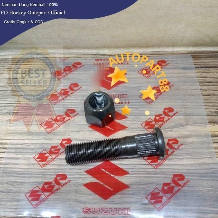 Baut Roda Panjang Hub Bolt Long Carry ST100 Extra Futura APV