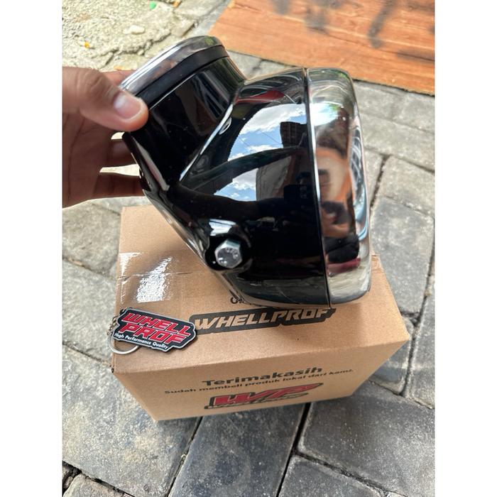 HEADLAMP BATOK LAMPU DEPAN CD BESI WHELLPROF WP PART BAHAN VIBER