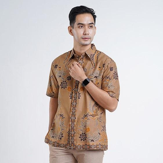 MARGARIA BATIK - Kemeja Batik Pria Lengan Pendek Margaria Batik - Ranjana Series Batik Couple