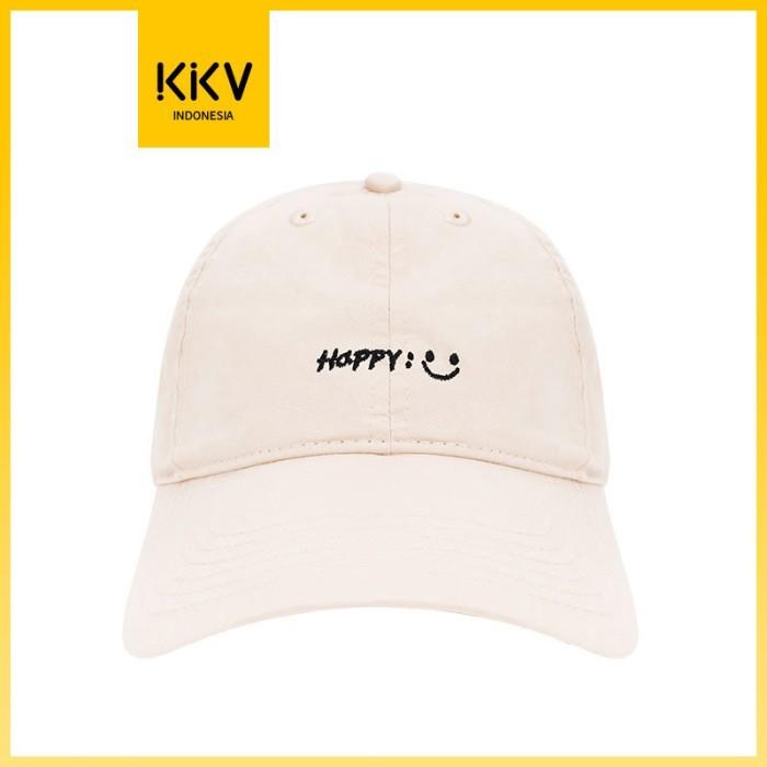Unisex Topi Baseball Dylee&Lylee Happy - White original