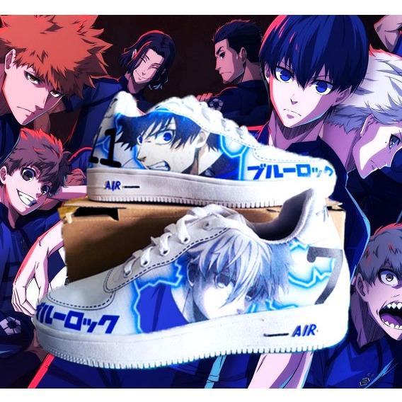 QSHOP- Mr ERL Sepatu Sneaker anime Blue lock Sae Itoshi dan Rin Itoshi