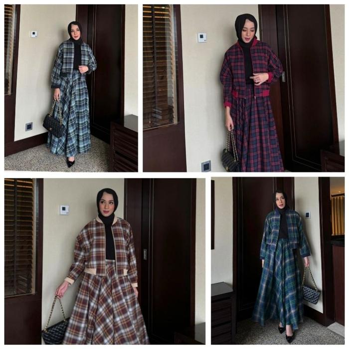 Tartan Set by Gonegani Chiba Set Gonegani Kimchi Set Gonegani